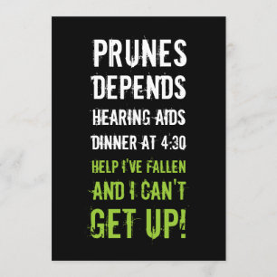 50º Convite para Festas de aniversário de Velhinho