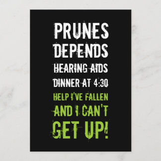 50º Convite para Festas de aniversário de Velhinho