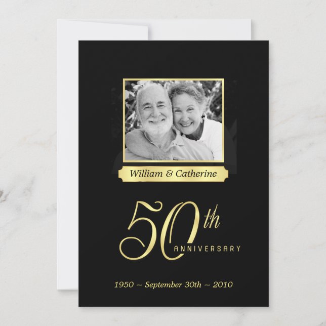 50º Grupo de Aniversário - Convites Fotográficos P (Frente)