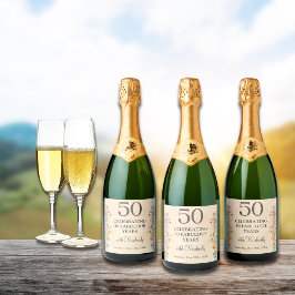 50.º Aniversário Personalizado 50 anos de chic mod