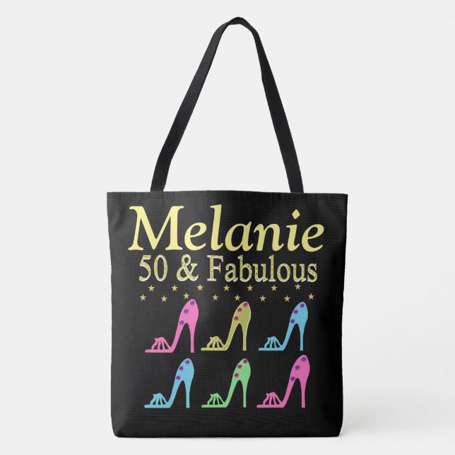 50 CALÇADOS PERSONALIZADOS E FABULOSO SACO DE TOTE (Frente)
