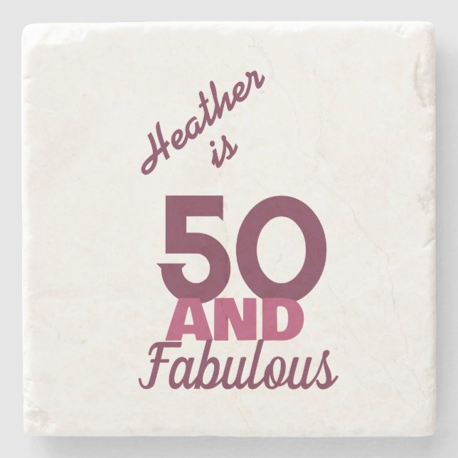 50 e Porta copos de pedra fabulosa (Frente)