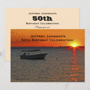 50.o Convite à Celebração de Aniversário, Barc