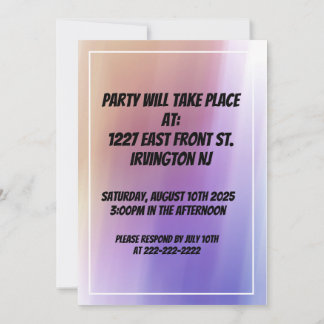 50.o Convite de Aniversário