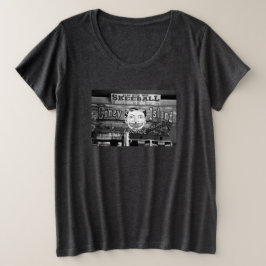 '50c Skeeball' - Camiseta Plus-Tamanho das Mulhere