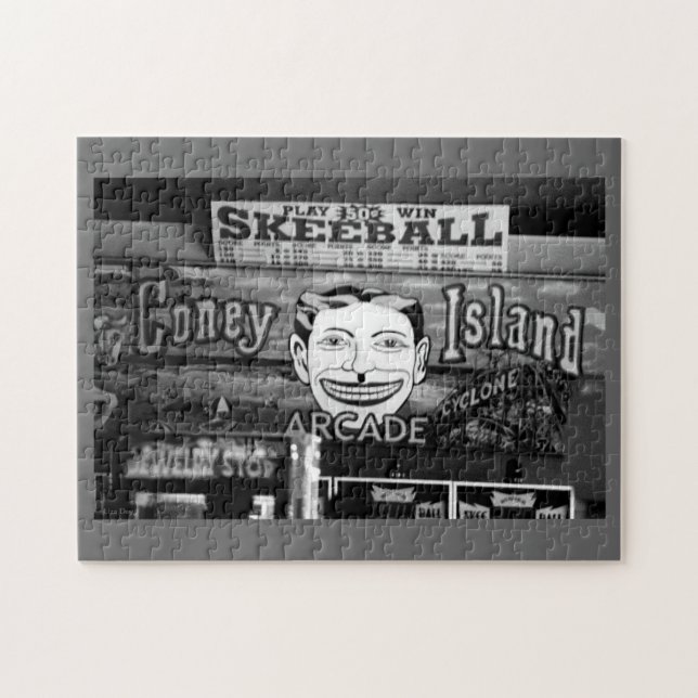 '50c Skeeball' Quebra-cabeça de serra (Horizontal)