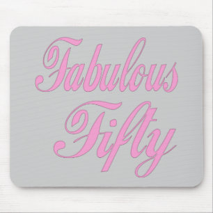 50th aniversário fabuloso Mousepad