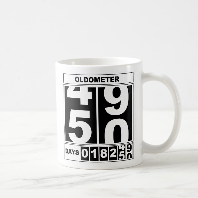 50th Caneca de Oldometer do aniversário (Direita)