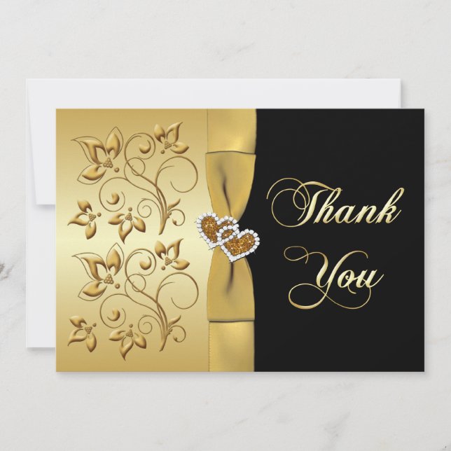 50th Cartões de agradecimentos da FOTO dos (Frente)