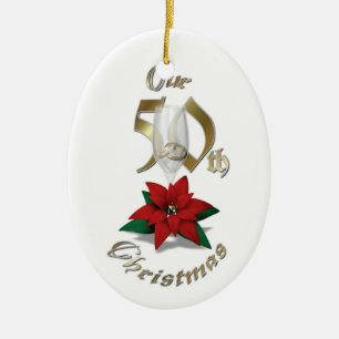 50th enfeites de natal casados