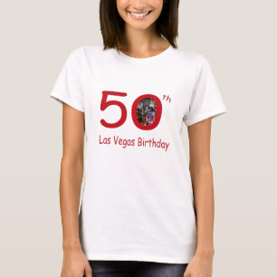 50th T-shirt do aniversário de Las Vegas