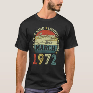 51º aniversário Camisetas de 51 anos é incrível de