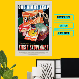 51 Pegasi b - Poster de Turismo Espacial