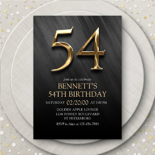 54.o Convite de Aniversário