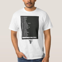 55 Burgers 55 Fries Joke T-Shirt