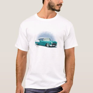 "56 Chevy Illustration Turquoise T-Shirt
