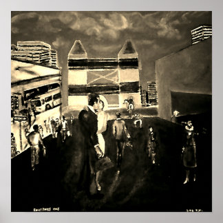 5:05 Óleo Original na Poster de Reimpressão da Can