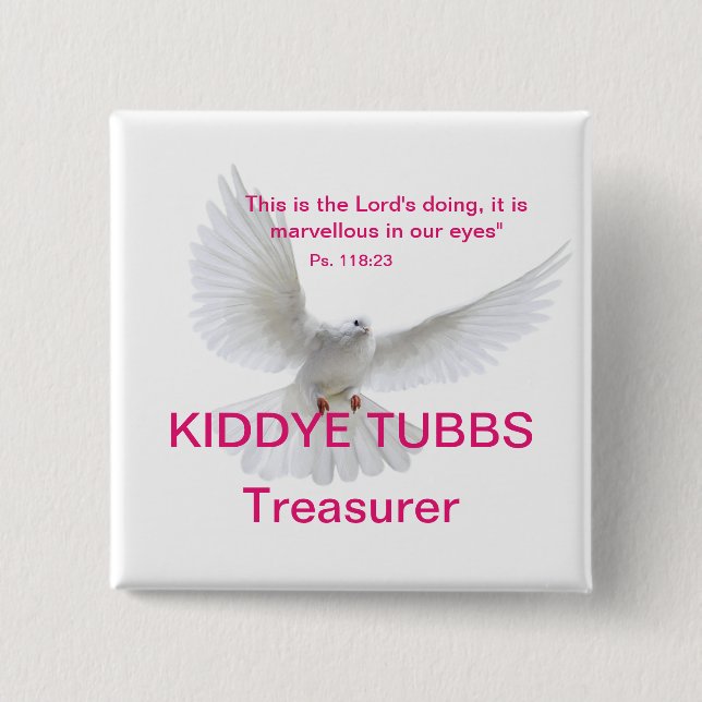 5.08cm Bóton quadrado (Frente)