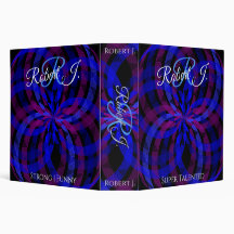 3D Center Flower Petal Geometric Virtue Binder