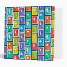 Álbum de selo da nave espacial/pasta poloneses