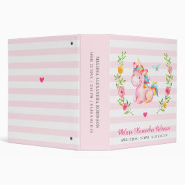 5.08cm Fichário Álbum recém-nascido personalizado do presente do