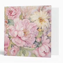 Aquarelas de peônias rosa lindas.