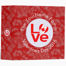 Bandeira Vermelha Canadense de AMOR Personalizada