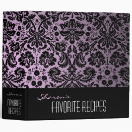 5.08cm Fichário Binário Personalizado de 2" do Damask