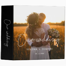 Binder de álbum de fotos minimalista moderno