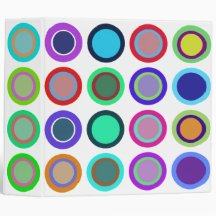 Binder de Bolinhas de 2"