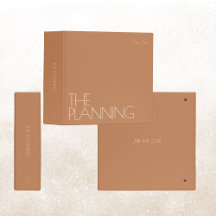 Binder de Planejamento de Casamento de Trendy | Te