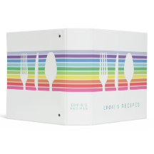 Binder do Livro de Receitas Modernas do Cozinhar R