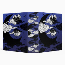 Binder Lua Crescente Escuro