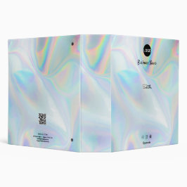 5.08cm Fichário Caderno Personalizado com Logotipo Holográfico