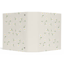 Capa Floral Cream Daisy | Desenhado à Mão