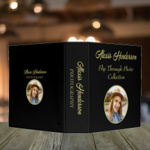 Carteira de Fotografia Profissional Preto