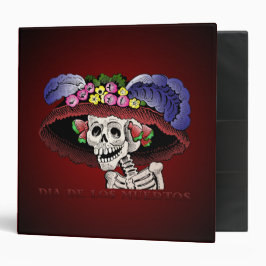 5.08cm Fichário Diâmetro de los Muertos [pasta de 2 polegadas]