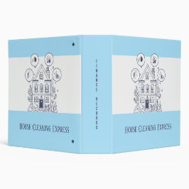 5.08cm Fichário Expresso de Limpeza de Casa