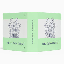 5.08cm Fichário Expresso de Limpeza de Casa