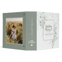 Greenery Wedding Planner 🤩 Organizador de Álbum
