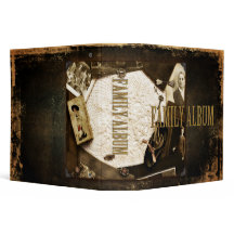 Herança do vintage & álbum da família das