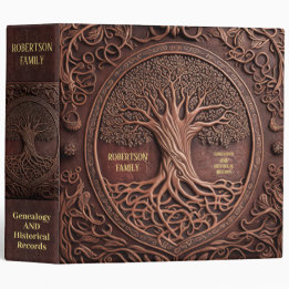 5.08cm Fichário História Familiar e Binder Genealógico