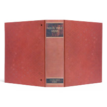 Livro antigo: Cobrir vermelho velho vestido & do