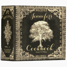 5.08cm Fichário Livro de receitas personalizado para receitas