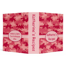 Notebook Personalizado da Camuflagem Vermelha