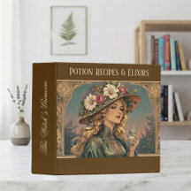 O Grimório da Bruxa de Receitas de Poções & Elixir