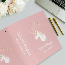 Unicórnio Mágico, Branco, Rosa-Rosa, Personalizado