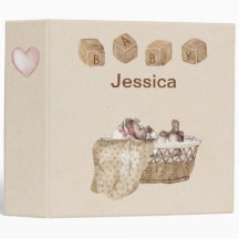 Vinculador de Bebê Personalizado Vintage