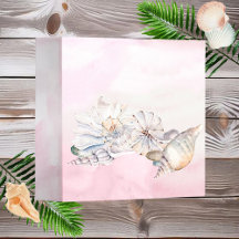 Watercolor Seasheles Álbum de Livro