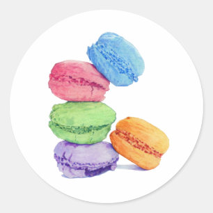 5 Adesivo de Macarons